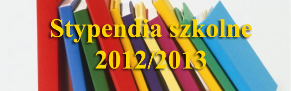 Stypendia 2012/2013 – nabór wniosków