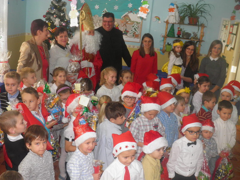 Wizyta Św Mikołaja w Wilczyskach