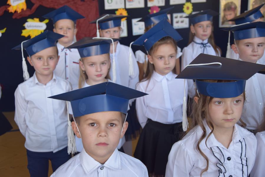 Pasowanie na ucznia w Szkole Podstawowej w Bobowej