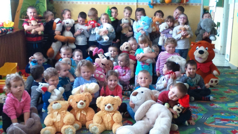 „Światowy Dzień Pluszowego Misia ” w Przedszkolu w Wilczyskach