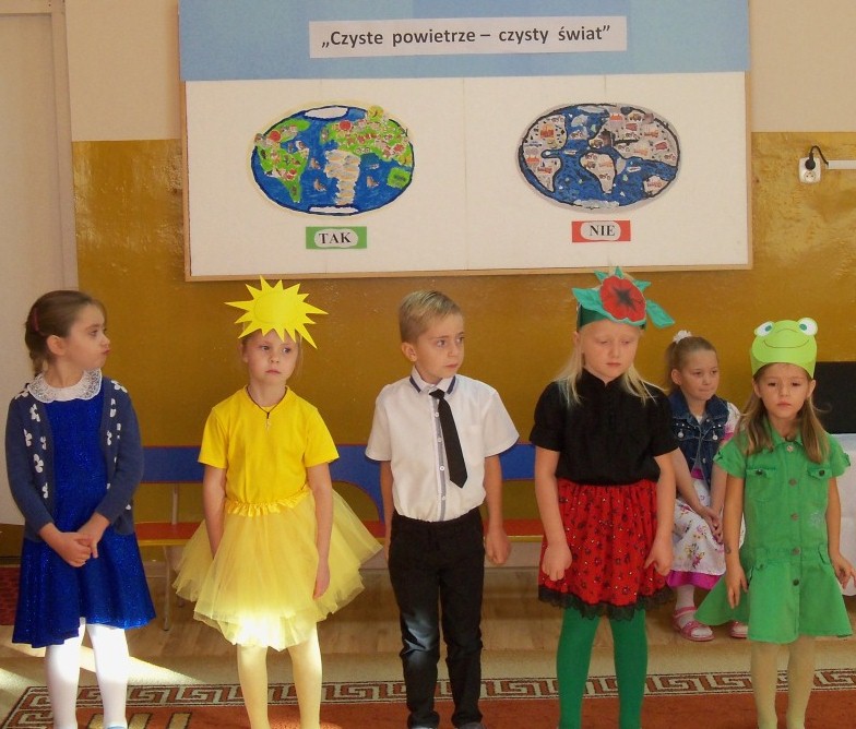 Akcja edukacyjna „Czyste powietrze – czysty świat” w Przedszkolu Samorządowym w Bobowej