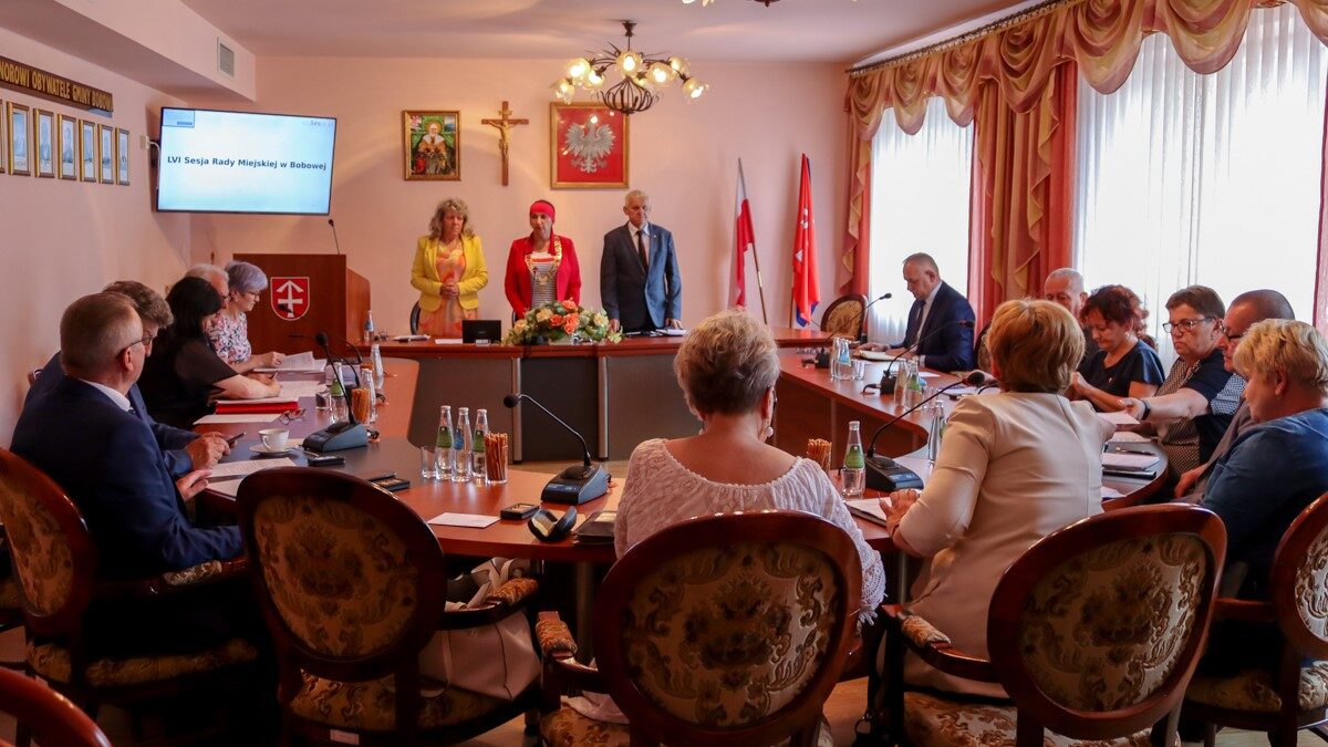 LVI Sesja Rady Miejskiej w Bobowej