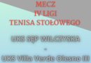 UKS Sęp Wilczyska – UKS Villa Verde Olesno III – 01.03.2024 r. – zaproszenie