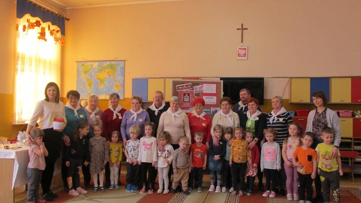 Spotkanie Klubu Senior+ w Przedszkolu Samorządowym w Bobowej