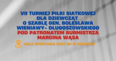 VII Turniej Piłki Siatkowej dla dziewcząt o szablę gen. Bolesława Wieniawy-Długoszowskiego – zaproszenie