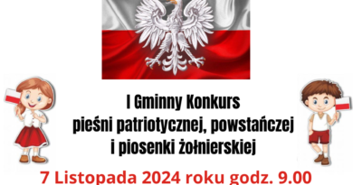 I Gminny Konkurs pieśni patriotycznej, powstańczej i piosenki żołnierskiej w Gminie Bobowa