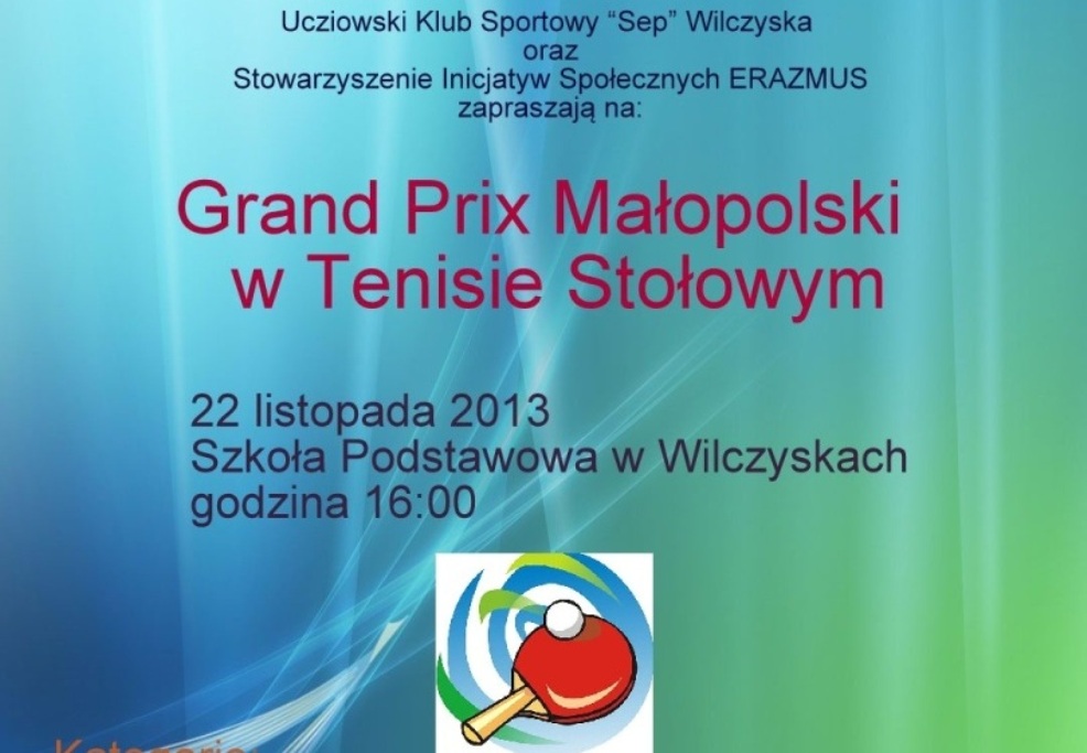 Grand Prix Małopolski w Tenisie Stołowym