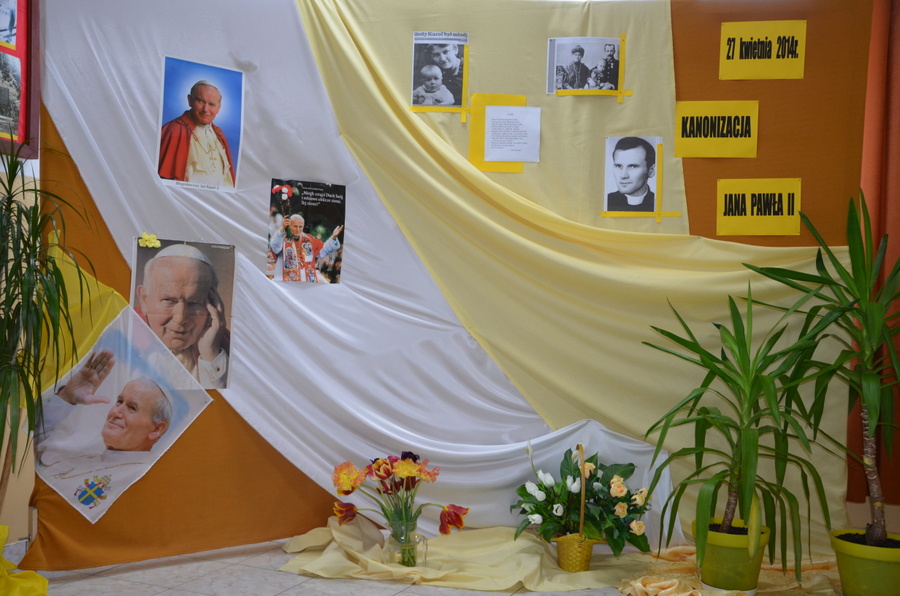 27 kwietnia – Kanonizacja bł. Jana Pawła II.
