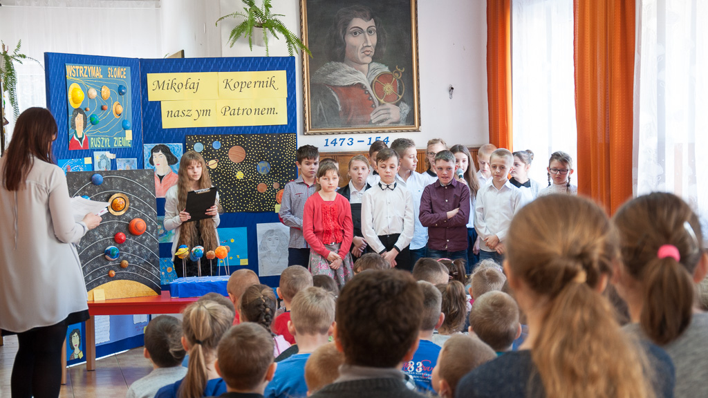 Akademia o patronie Szkoły Podstawowej w Brzanie – Mikołaju Koperniku