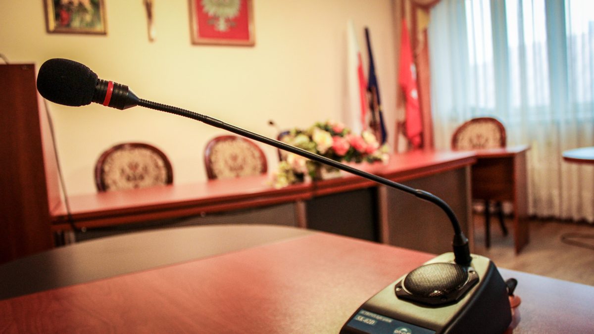 Sesja Rady Miejskiej w Bobowej