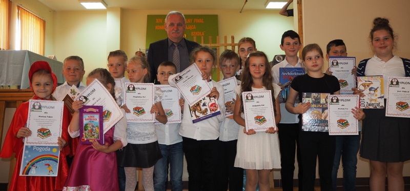 XIV Finał Konkursu  „Czytająca Szkoła” w Wilczyskach