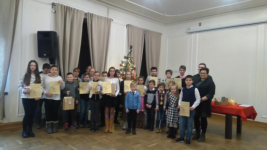 I miejsce ex aequo w Gorlickim Konkursie Szopek zdobyli uczniowie Szkoły Podstawowej w Bobowej