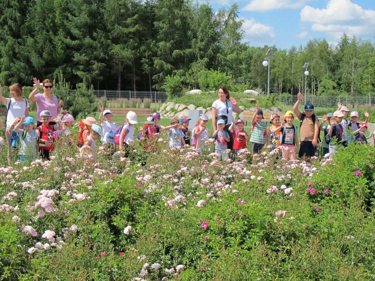 Wycieczka dzieci z Przedszkola Samorządowego w Bobowej do Parku Geologiczno-Przyrodniczego