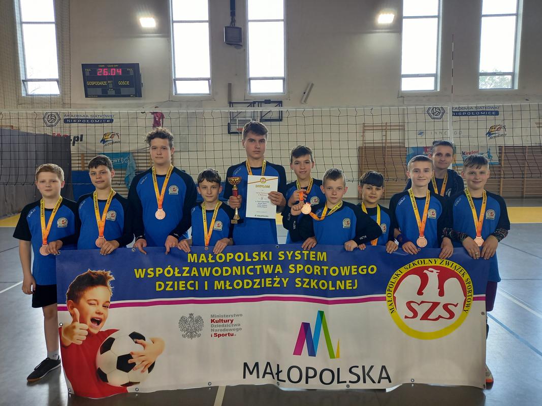 Brąz w finale wojewódzkim wywalczyli chłopcy z SP Bobowa