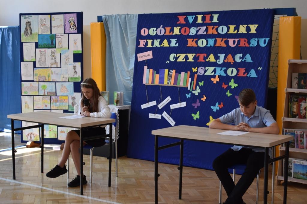 XVIII Ogólnoszkolny Finał Konkursu „Czytająca Szkoła” – SP WILCZYSKA