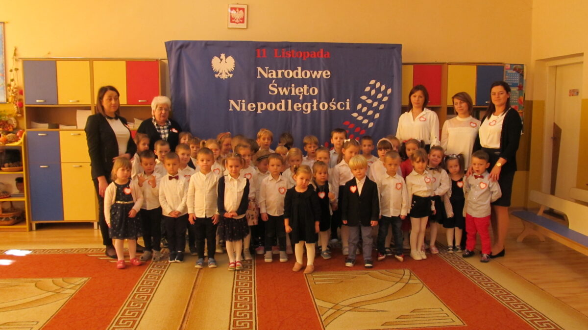 Narodowe Święto Niepodległości w Przedszkolu Samorządowym w Bobowej