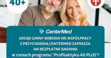 Bezpłatne badania mieszkańców Gminy Bobowa „Profilaktyka 40 Plus”