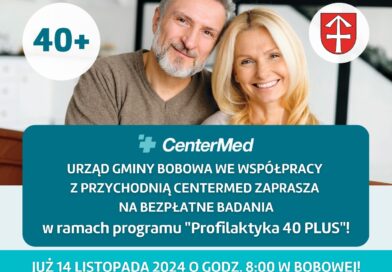 Bezpłatne badania mieszkańców Gminy Bobowa „Profilaktyka 40 Plus”