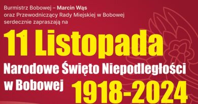 Narodowe Święto Niepodległości w Bobowej -11 Listopada