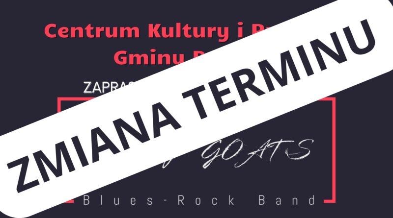 Zmiana terminu – Bluesowe Zaduszki