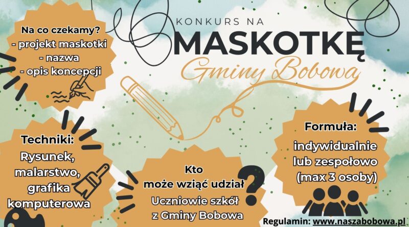 Stwórz symbol, który pokocha cała Gmina Bobowa!