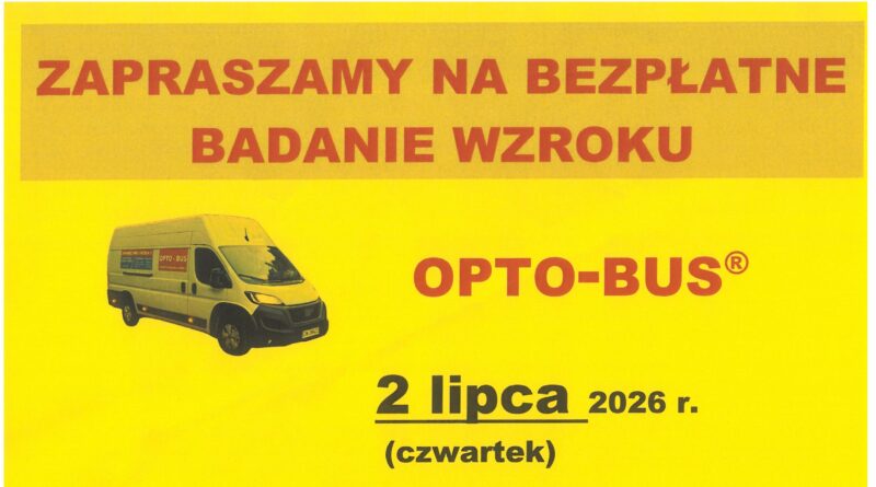 Zapraszamy na bezpłatne badanie wzroku Zapraszamy na bezpłatne badanie wzroku