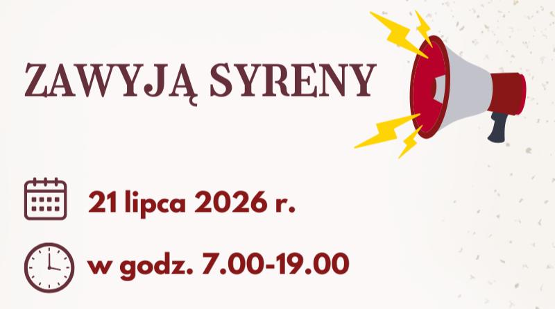 „ALARM-2026” – ogólnopolskie ćwiczenia ostrzegania i alarmowania „ALARM-2026” – ogólnopolskie ćwiczenia ostrzegania i alarmowania